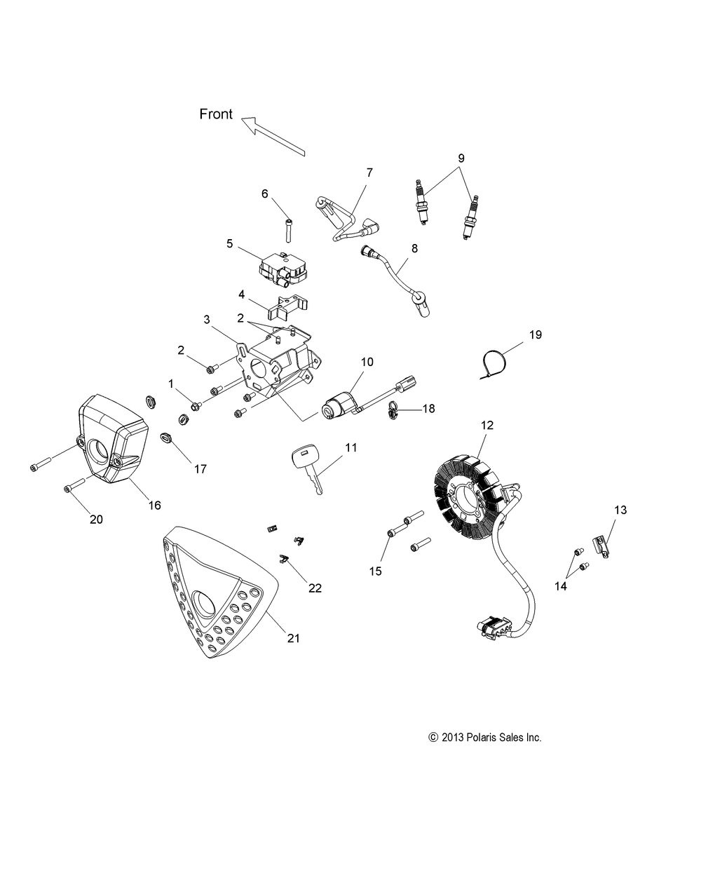 Electrical ignition system - v14da_db_dw_tw_zw36 all options