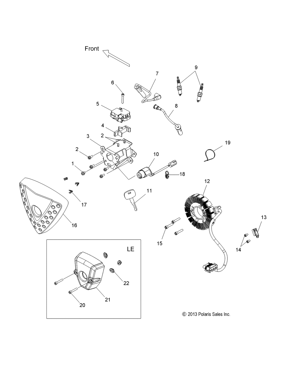 Electrical ignition system - v14ha36_hs36