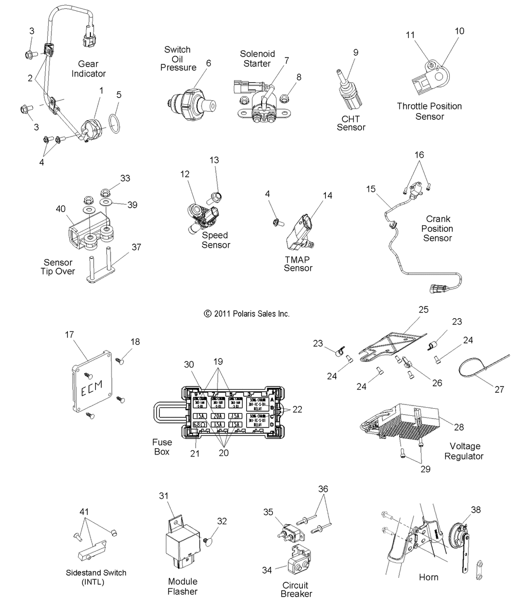 Electrical switches and sensors and components - v14mb36 all options