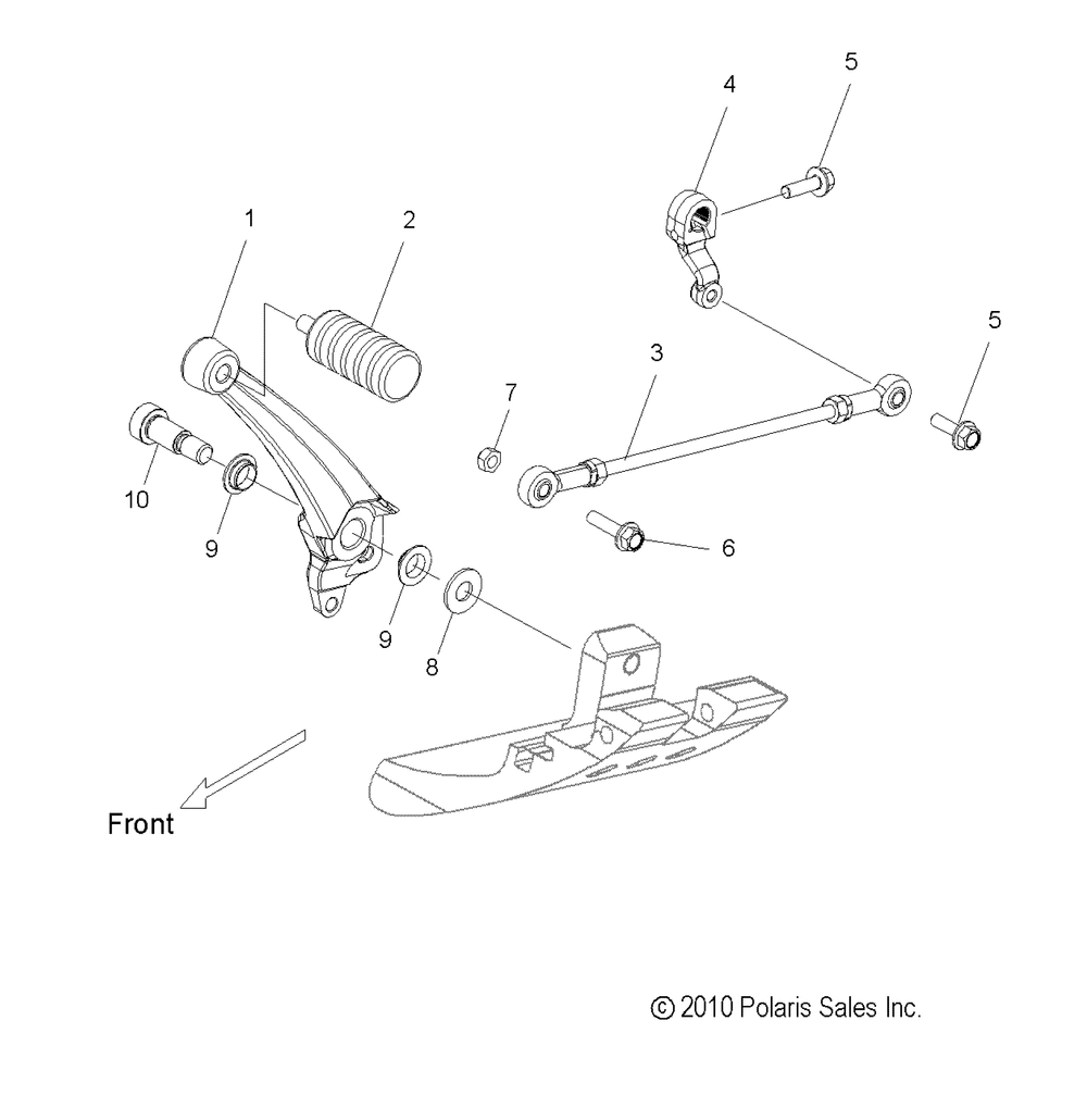 Drive train shift linkage - v15cw_db_dw_tw36 all options