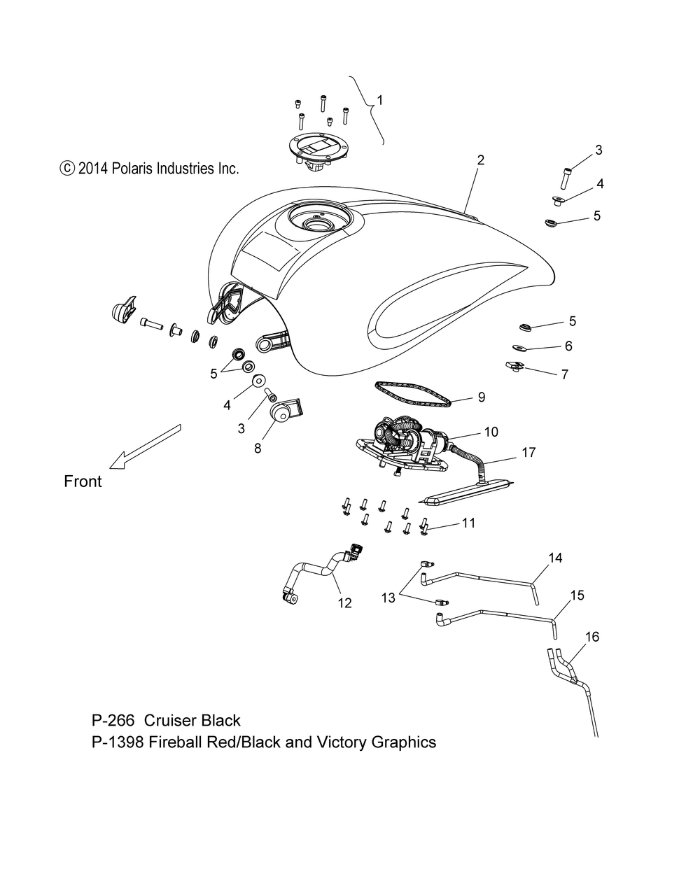 Body fuel tank - v15ha36_hs_hr36