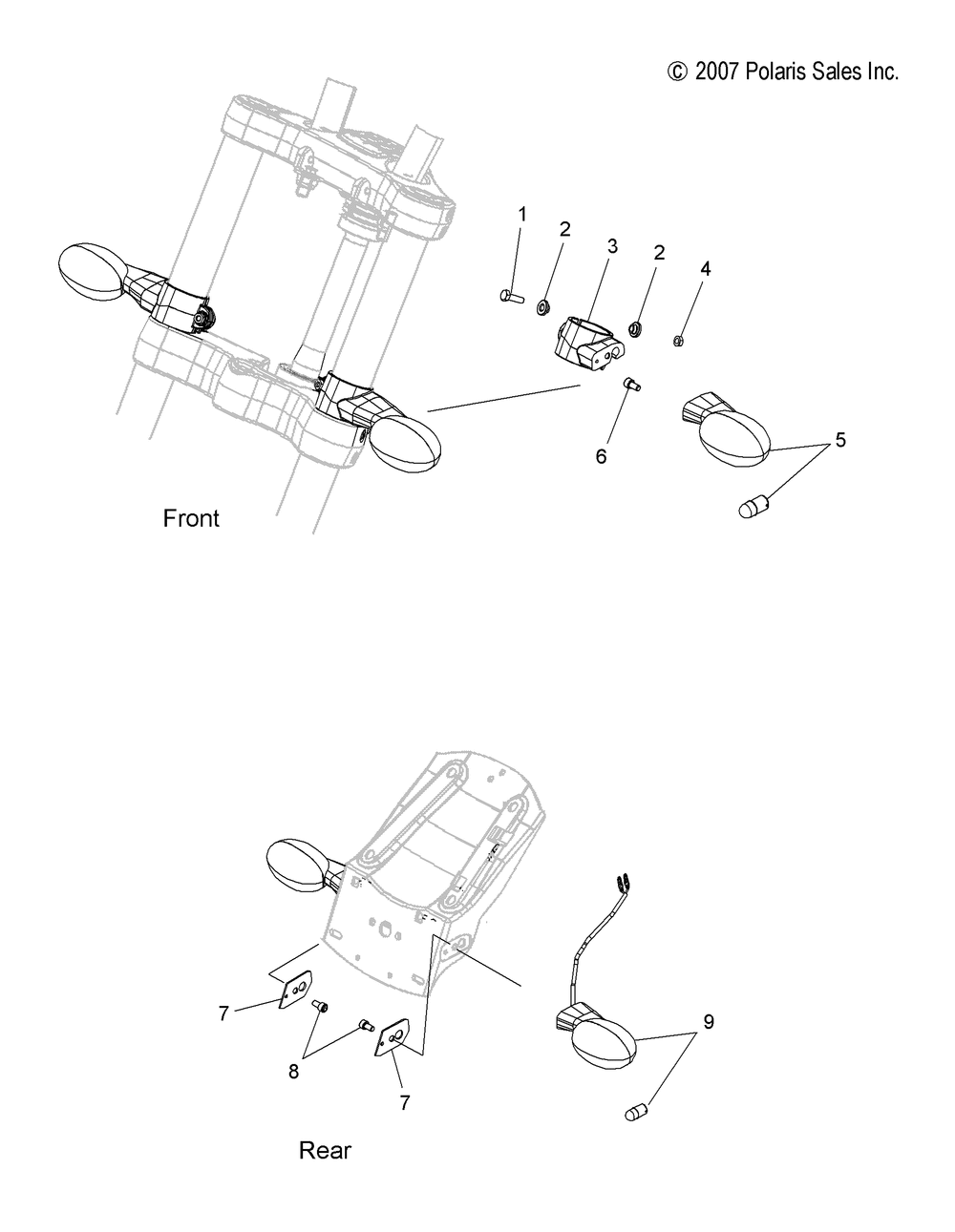 Electrical turn signals - v15ha36_hr_hs36