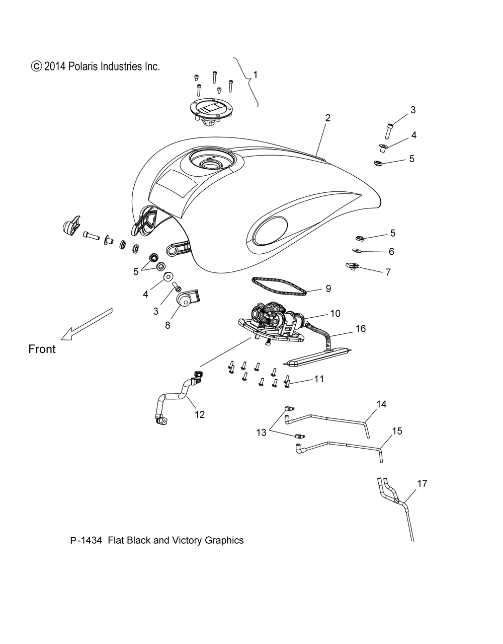 Body fuel tank - v15wb36_ww36 all options