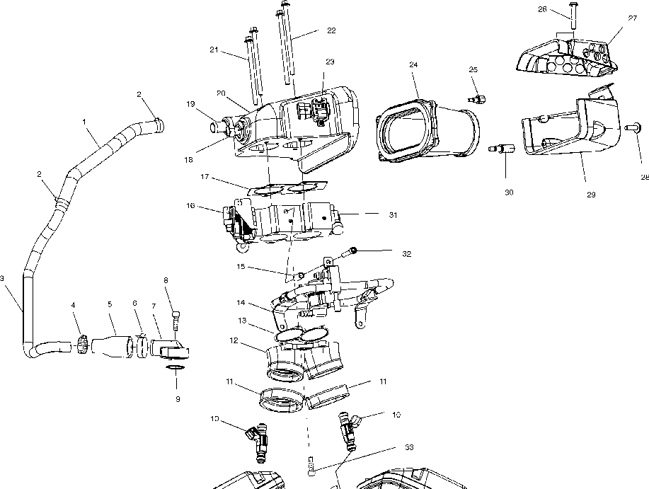 Throttle body - v99cb15lcz