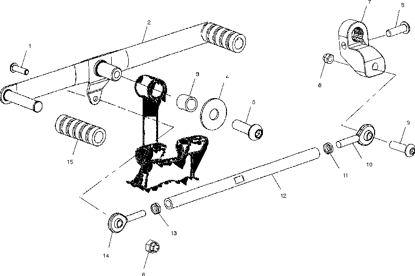 Shift lever - v99cb15daz