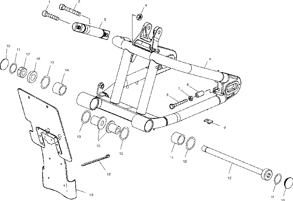 Swing arm - v99cb15daz