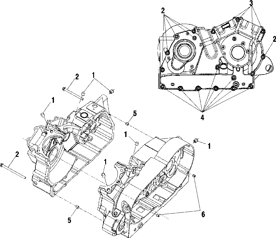 Crankcase - v99cb15lcz