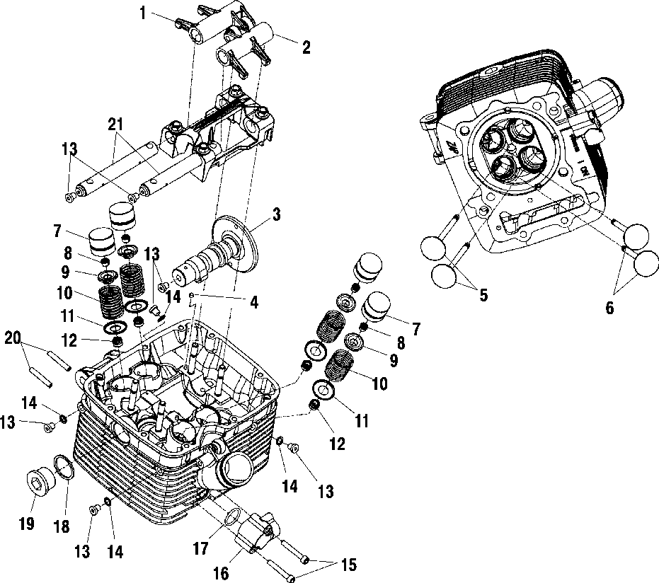 Valve train - v99cb15lcz