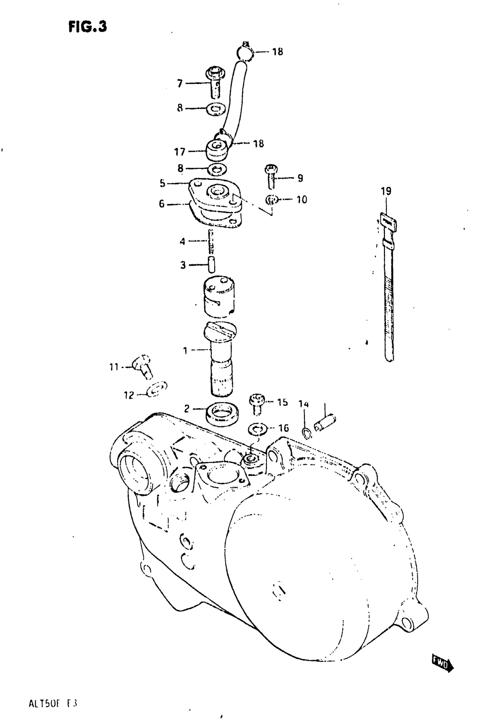 Clutch cover - oil pump