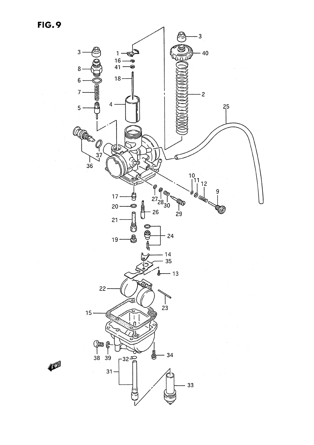 Carburetor (model j_k)