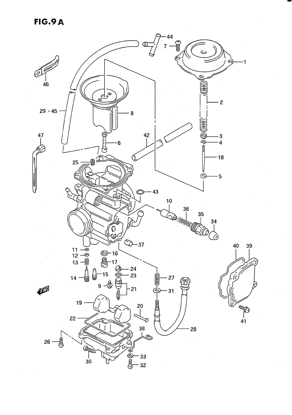 Carburetor (model l_m_n_p_r_s_t)