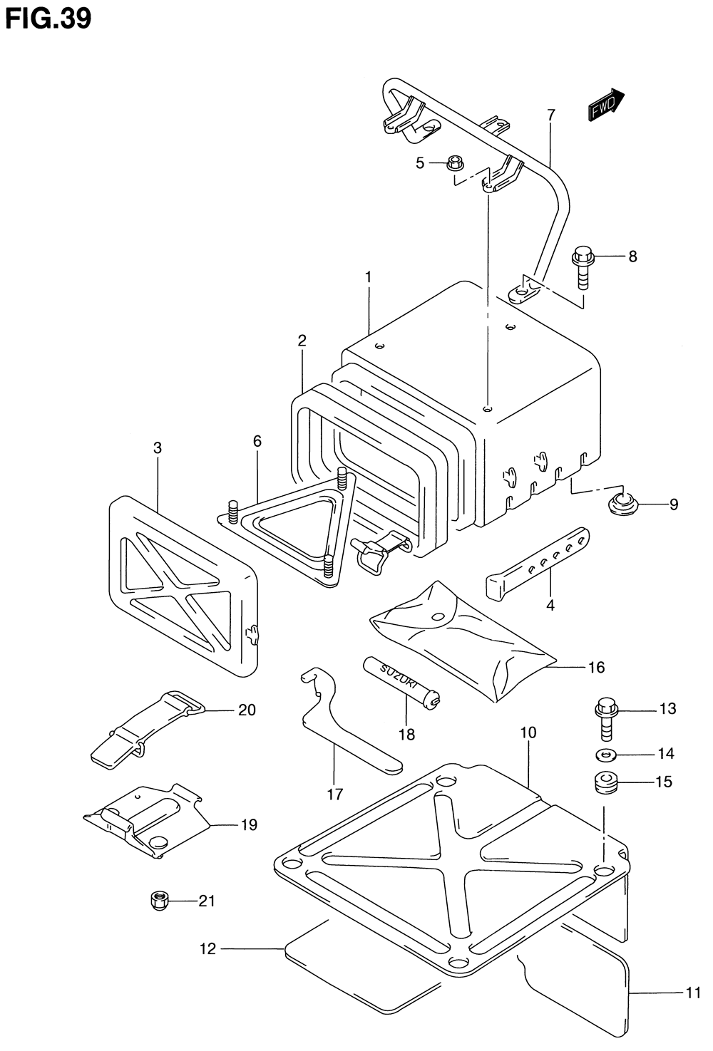 Rear box