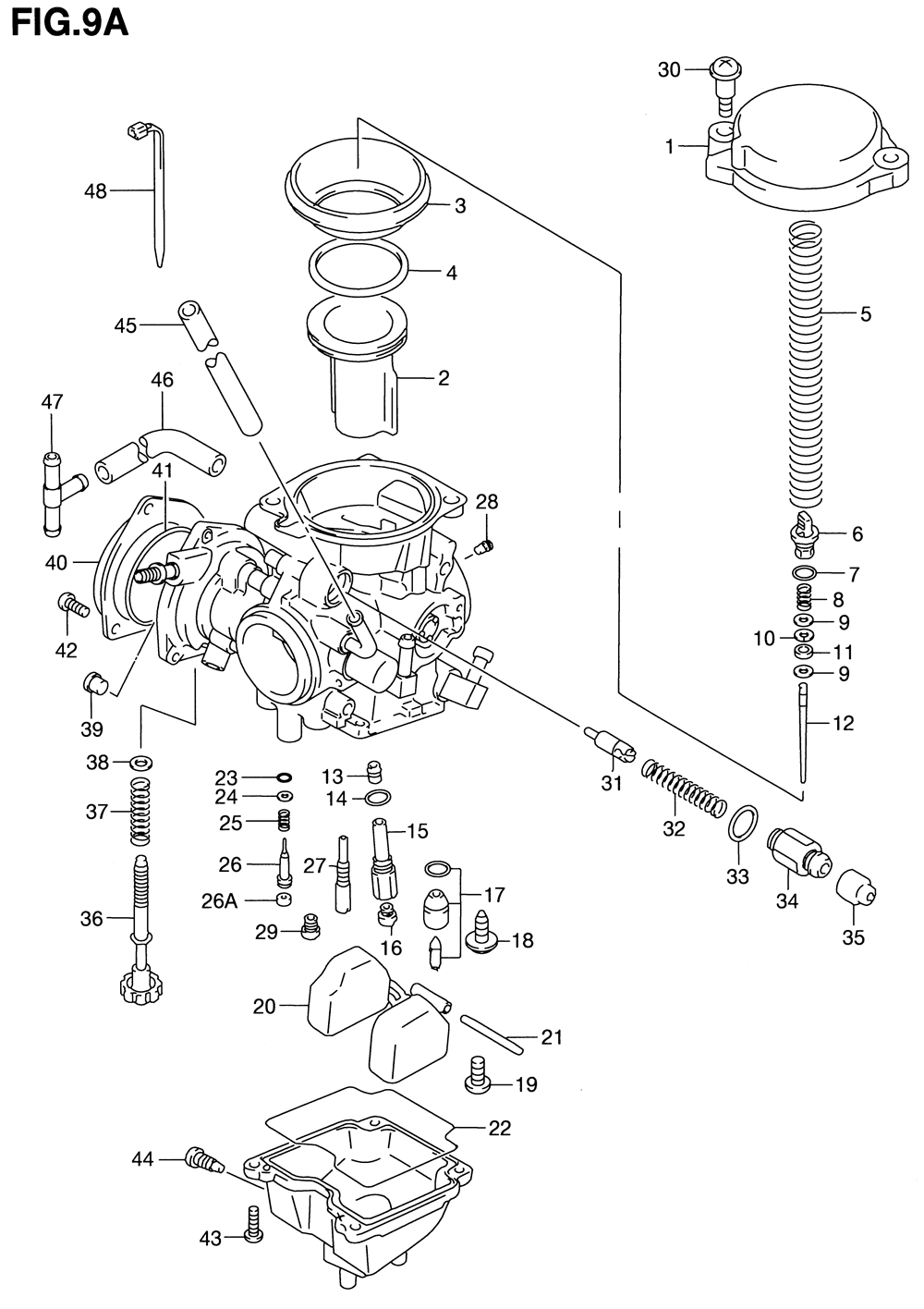 Carburetor (model y_k1)