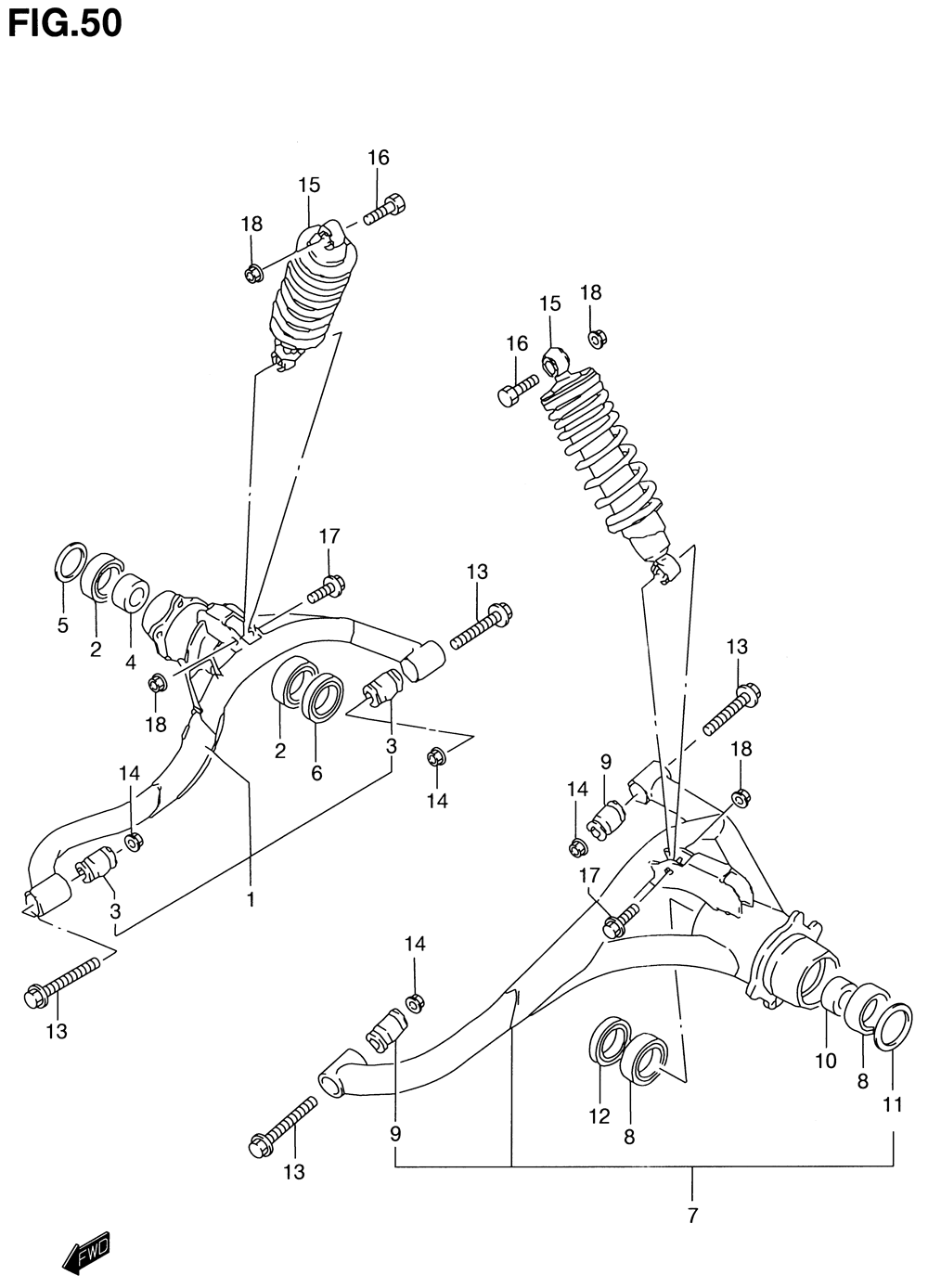 Suspension arm