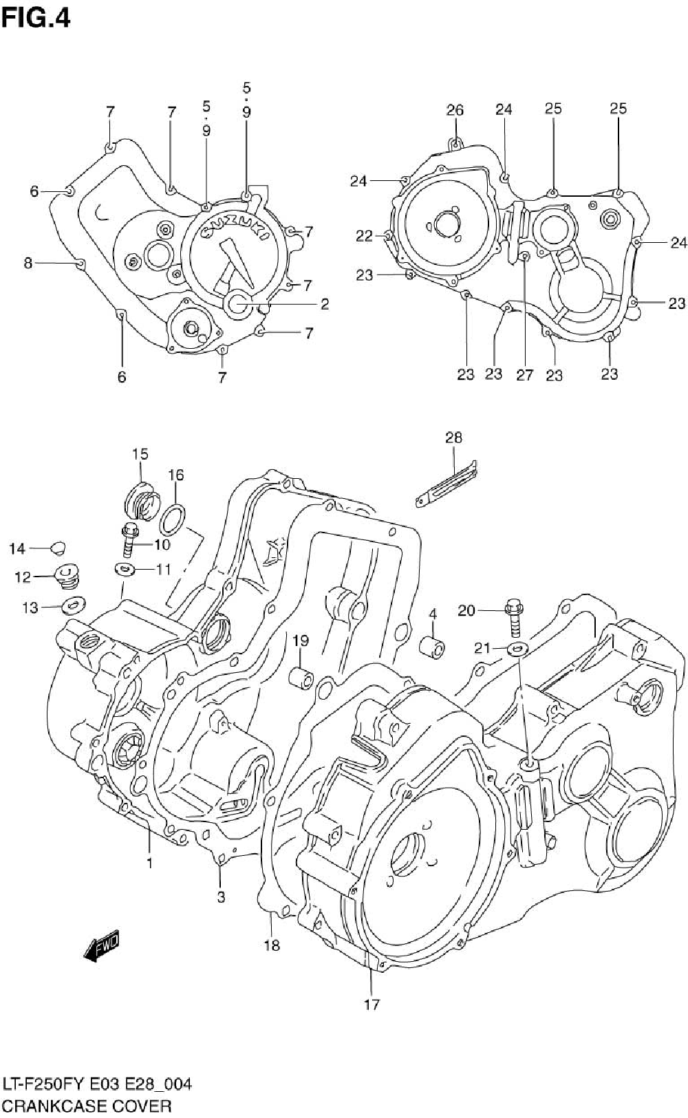 Crankcase cover