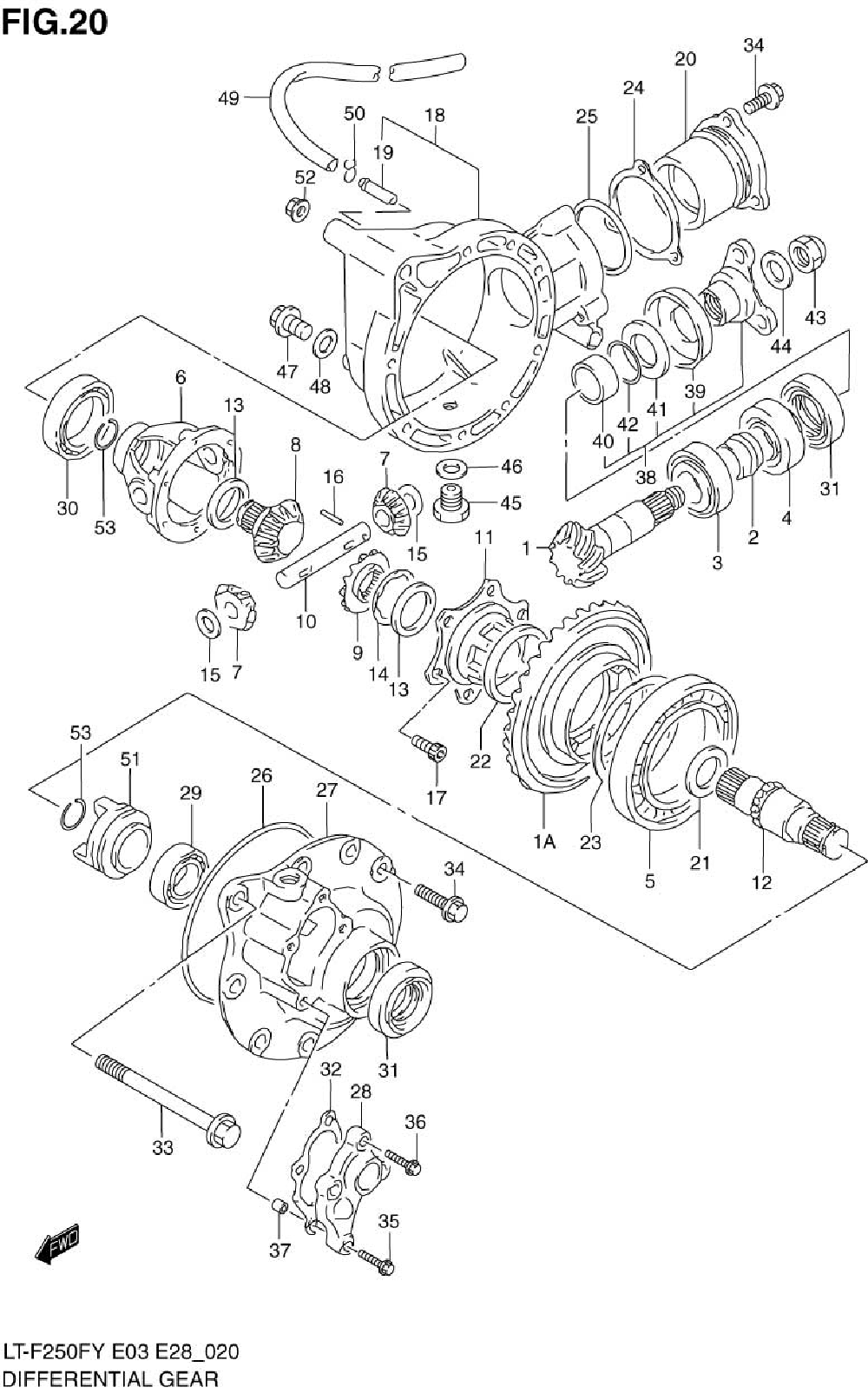 Differential gear