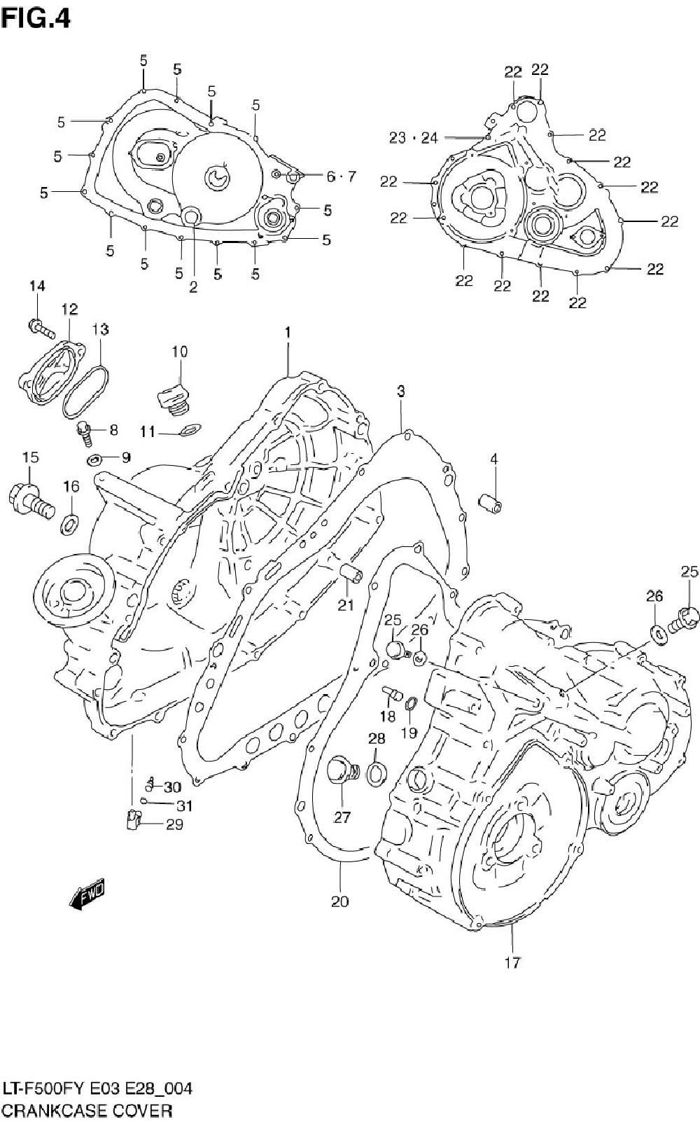 Crankcase cover