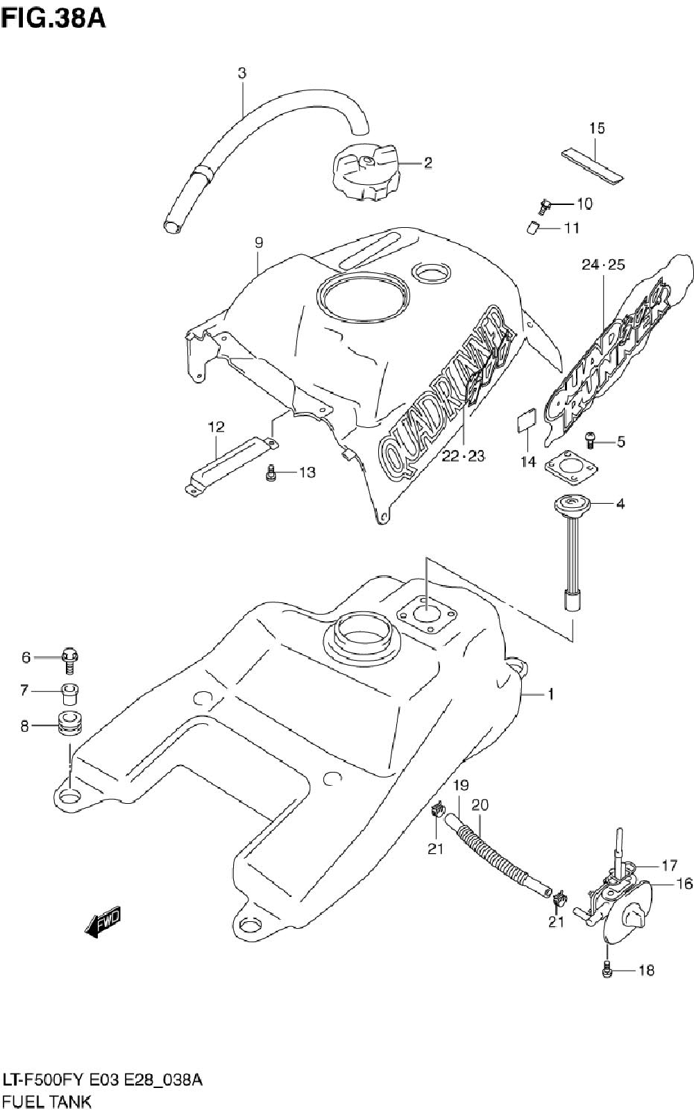 Fuel tank (model x_y)