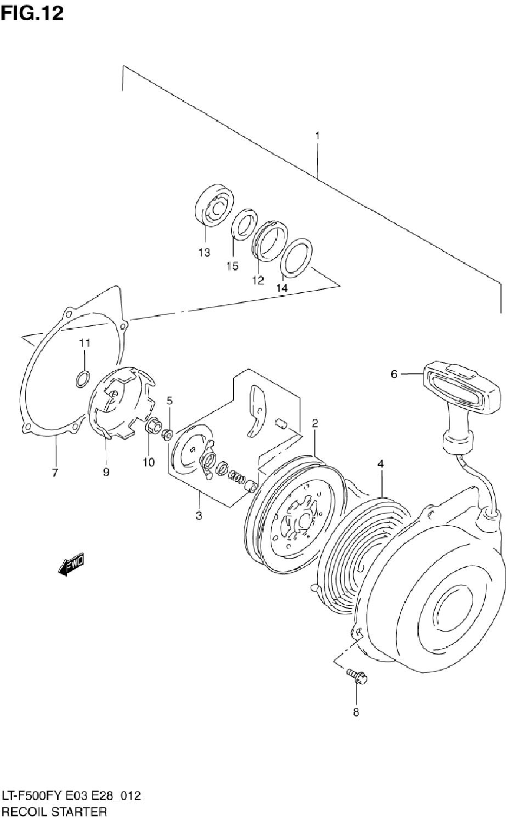 Recoil starter