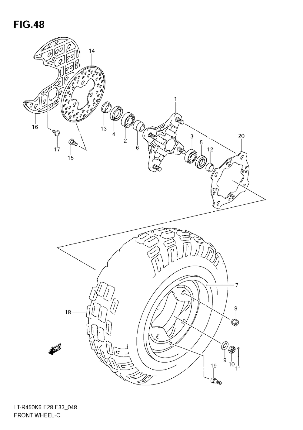 Front wheel