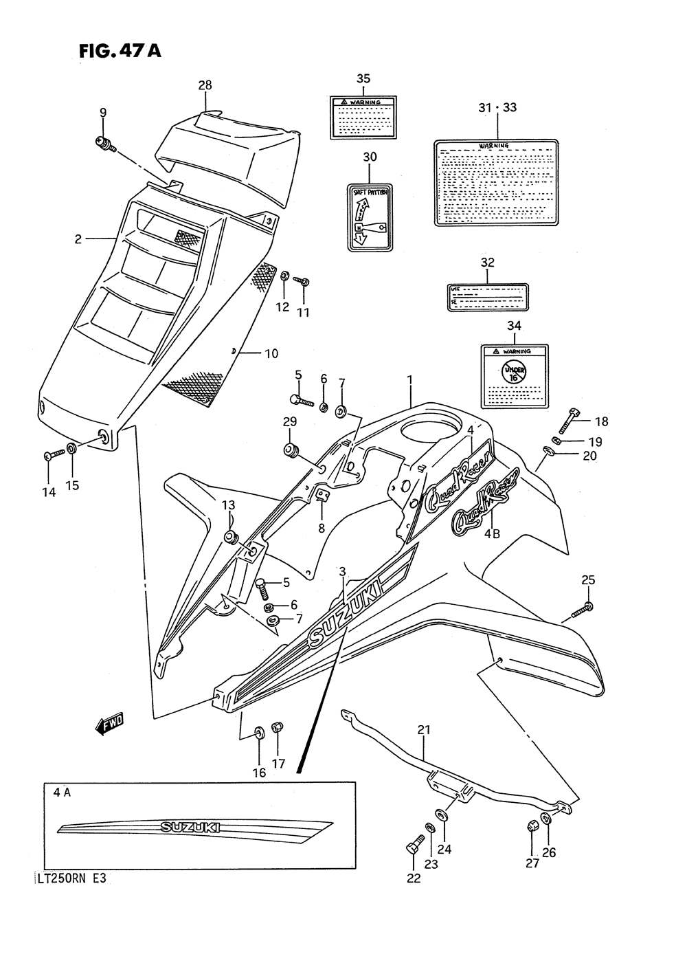 Front fender (model k_l)