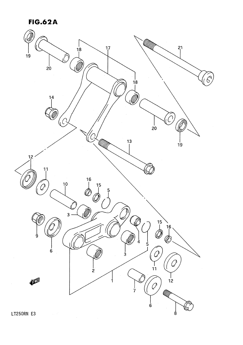 Cushion lever (model m_n)