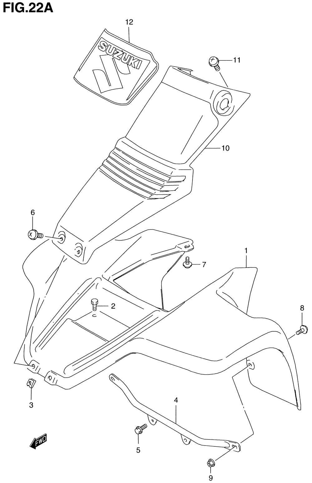 Front fender (model k1)