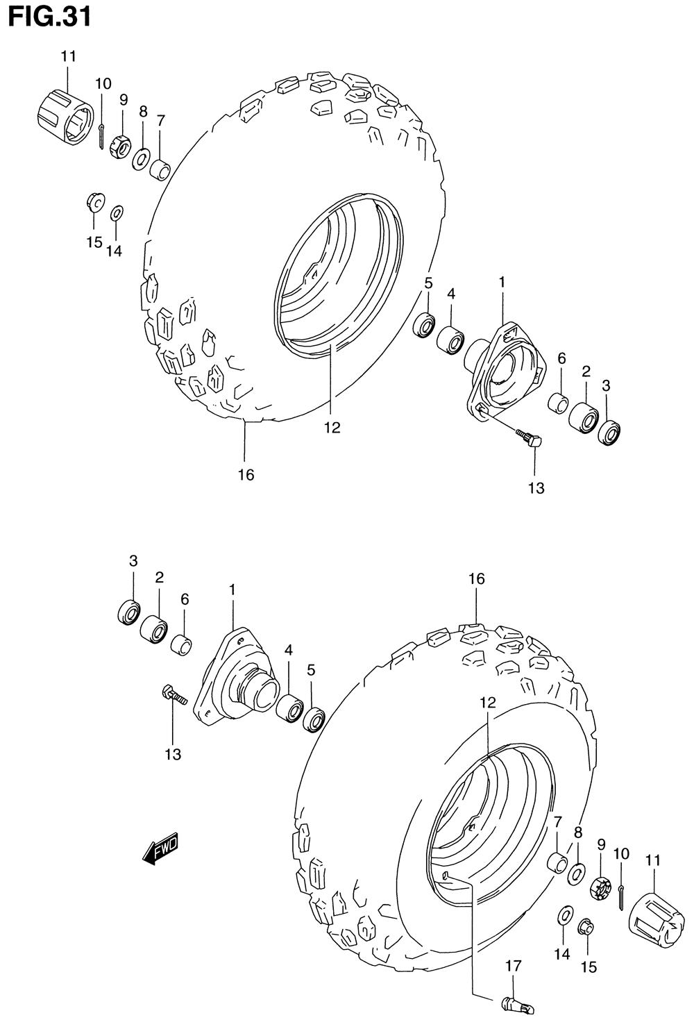 Front wheel