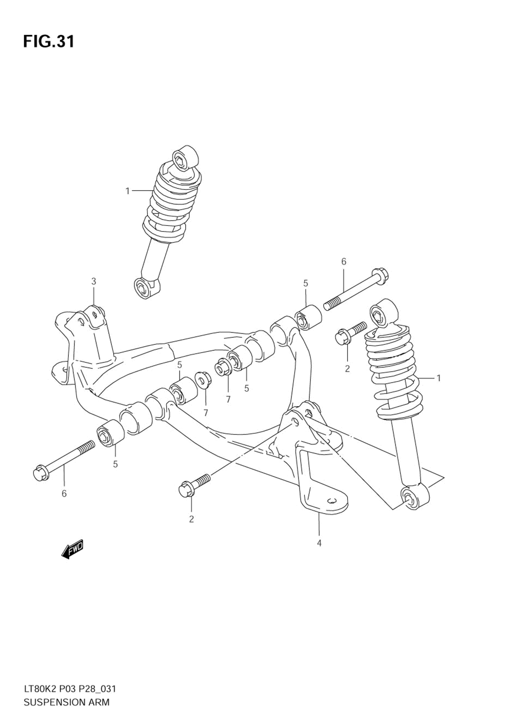 Suspension arm