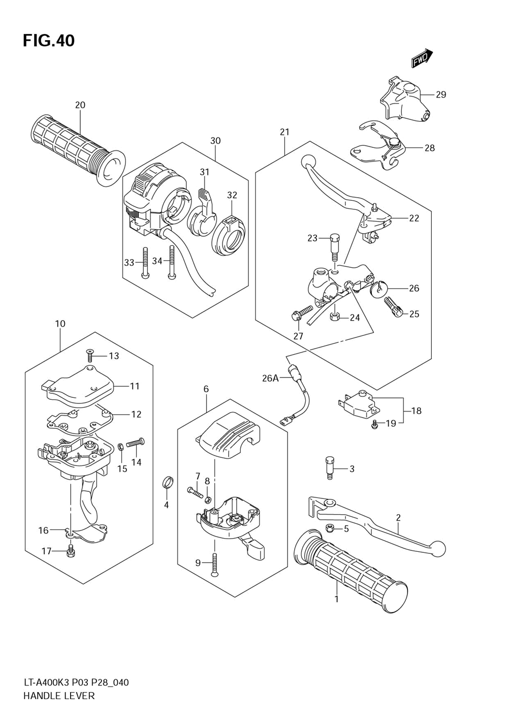 Handle lever