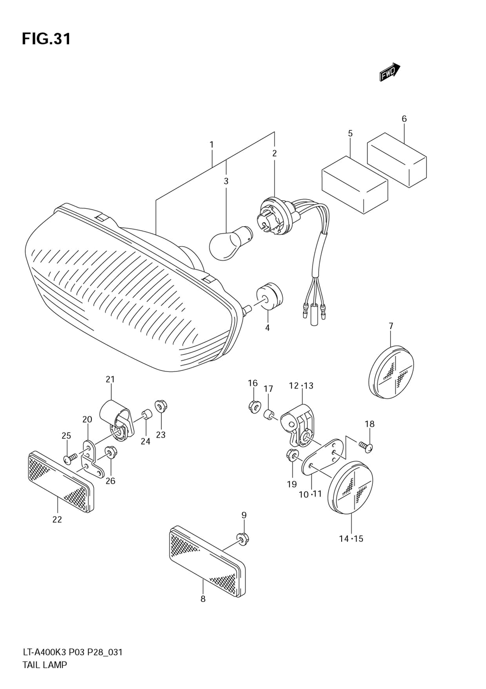 Tail lamp