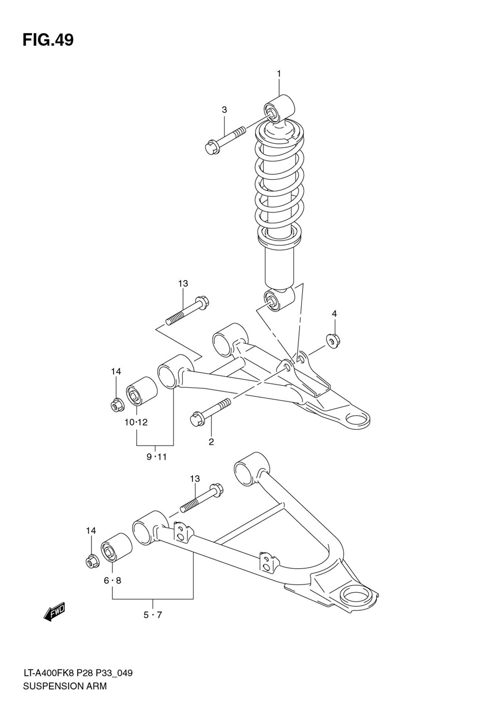 Suspension arm