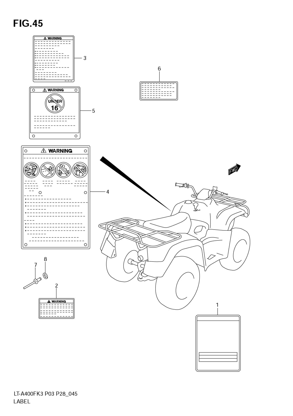 Label (model k3)