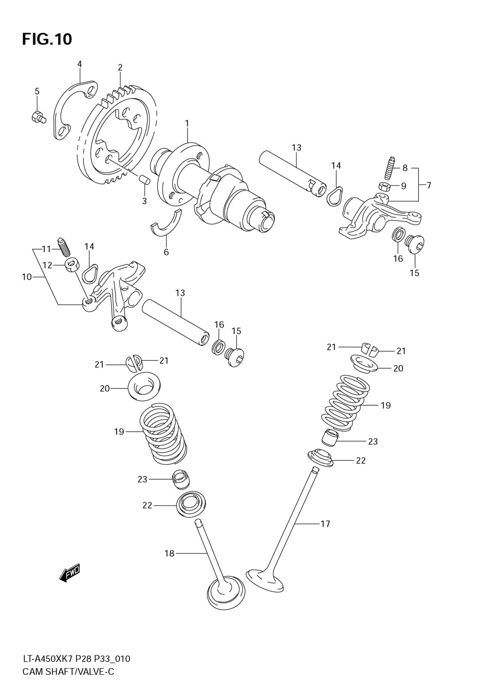 Cam shaft_valve