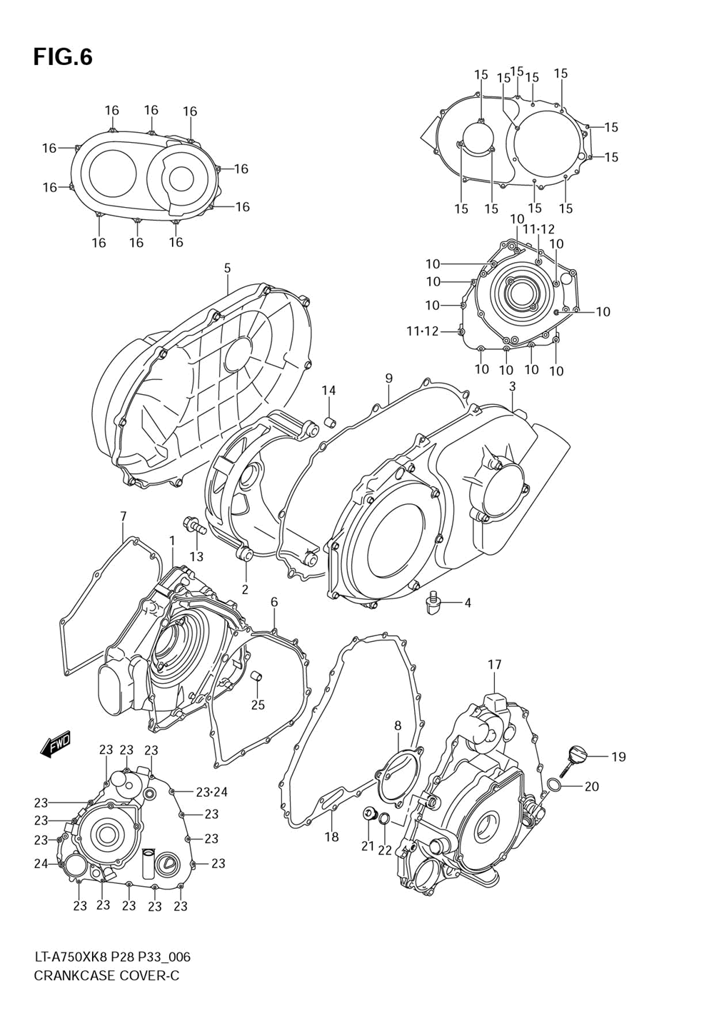 Crankcase cover