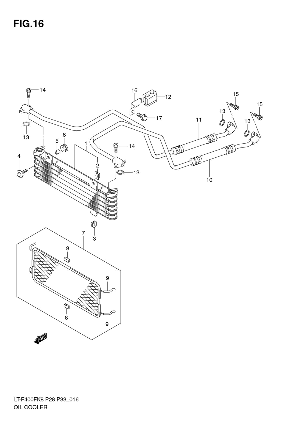 Oil cooler