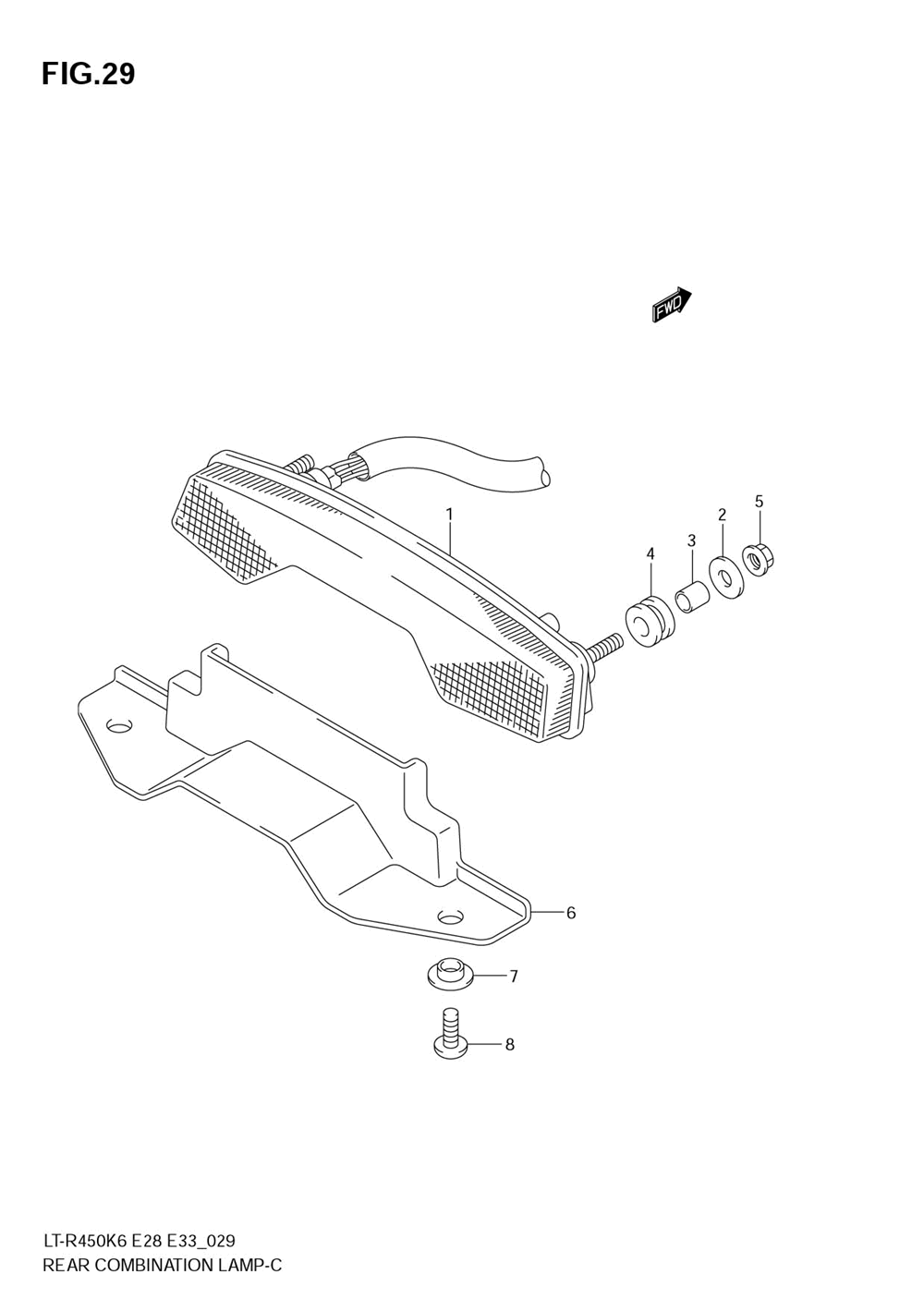 Rear combination (lt-r450k6_k7_k8_zk8 e33)