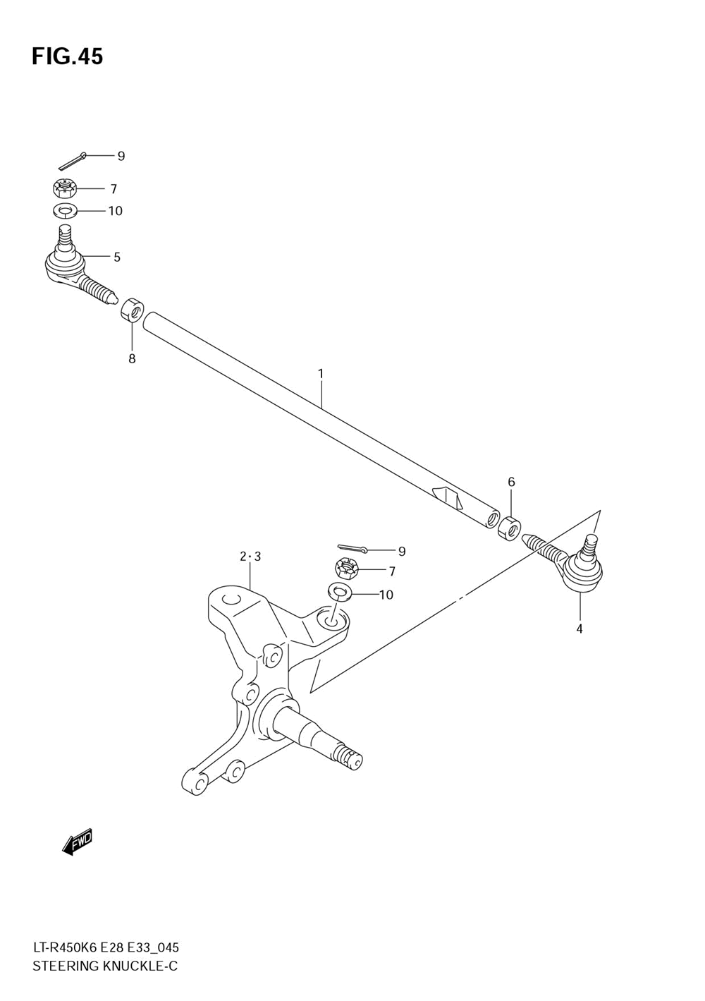 Steering knuckle