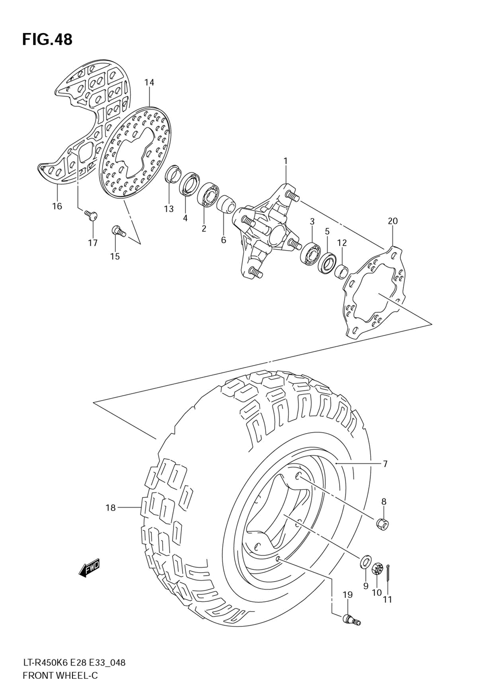 Front wheel