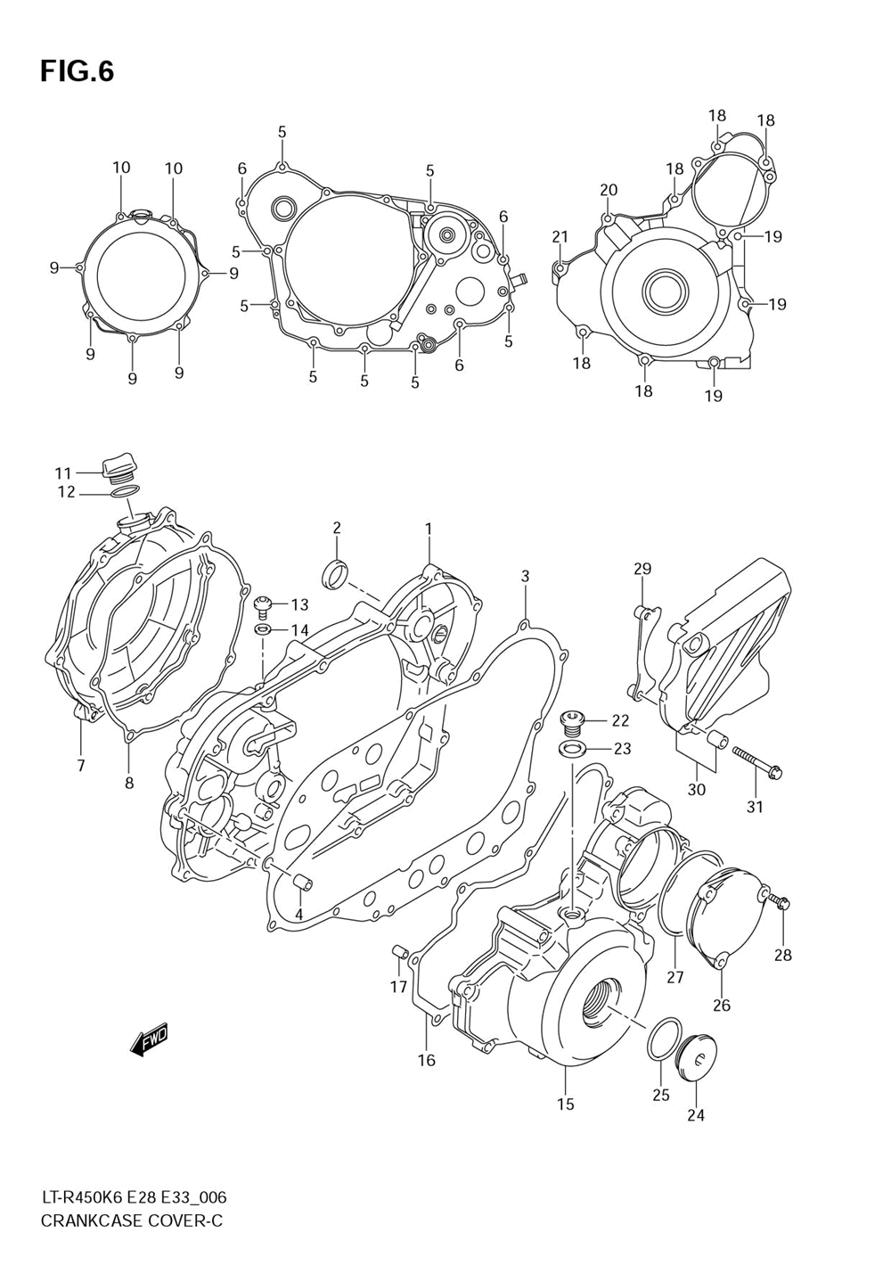 Crankcase cover