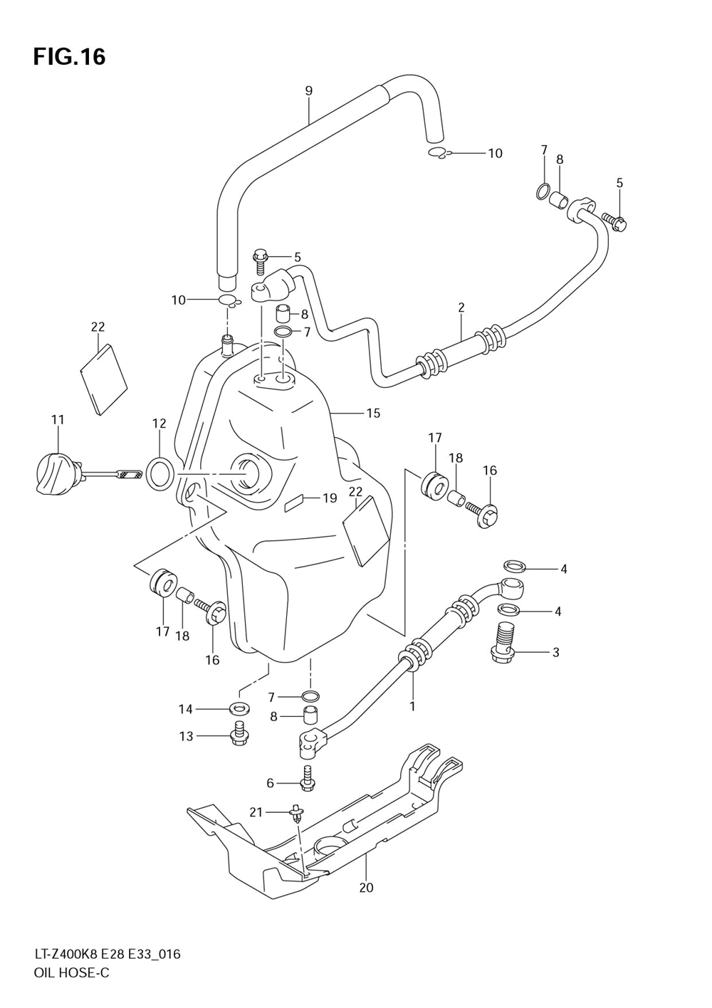 Oil hose