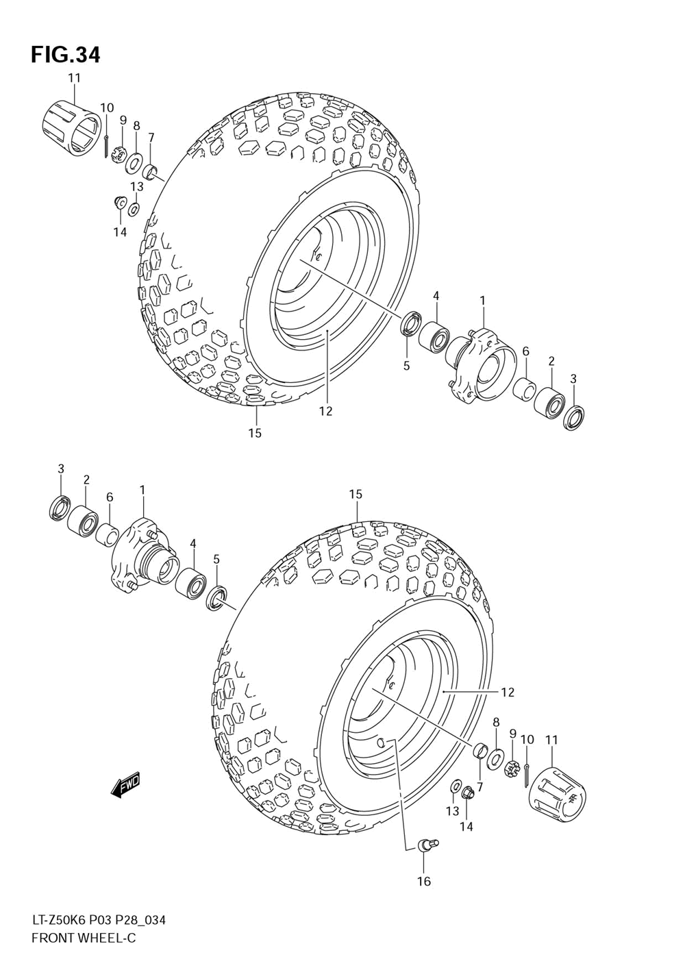 Front wheel