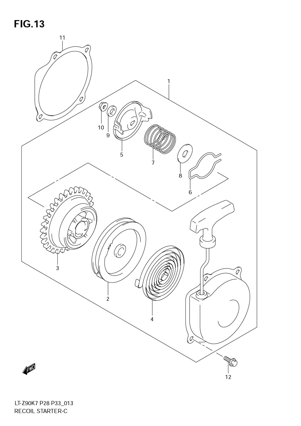 Recoil starter