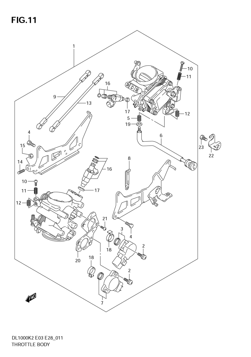 Throttle body