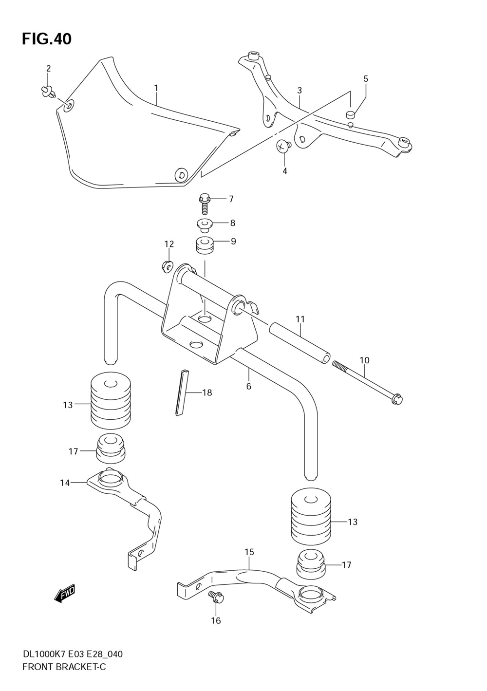 Front bracket