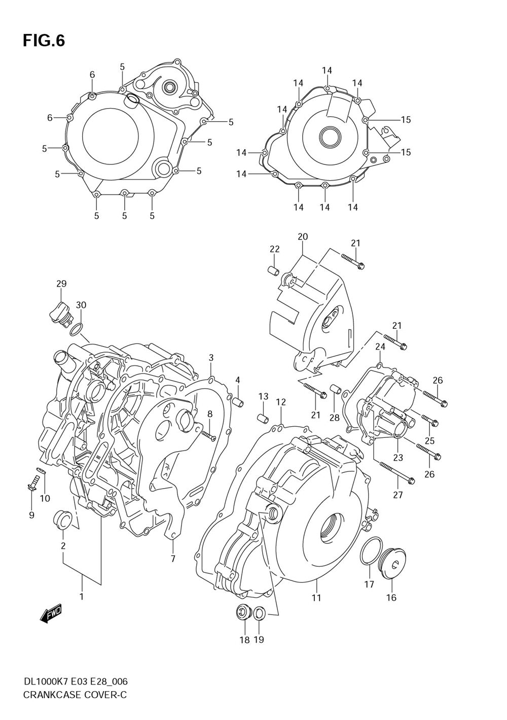 Crankcase cover