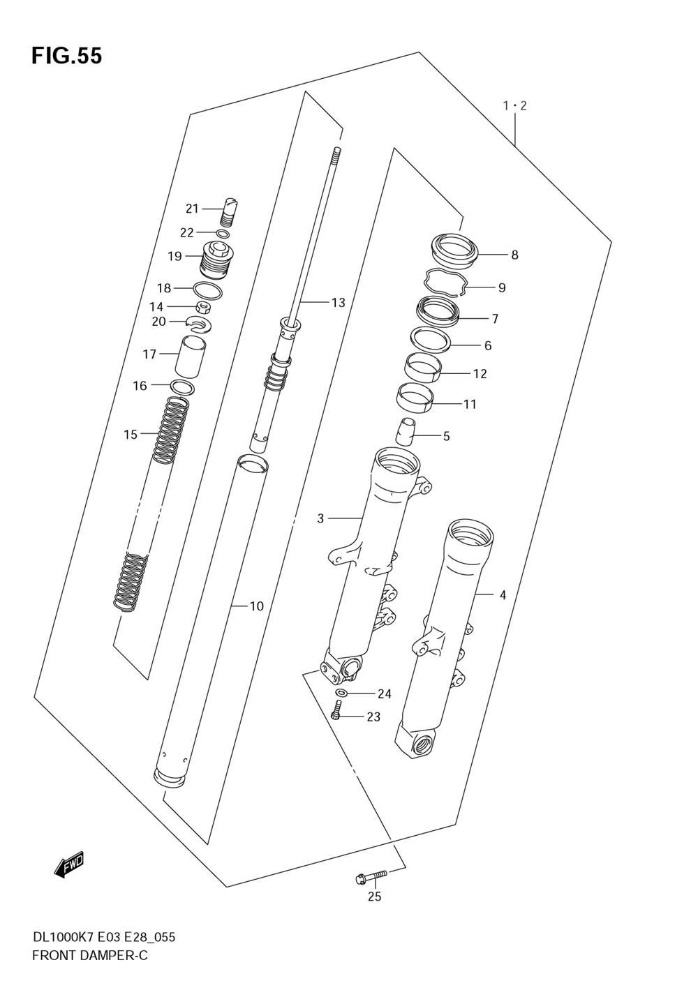 Front damper