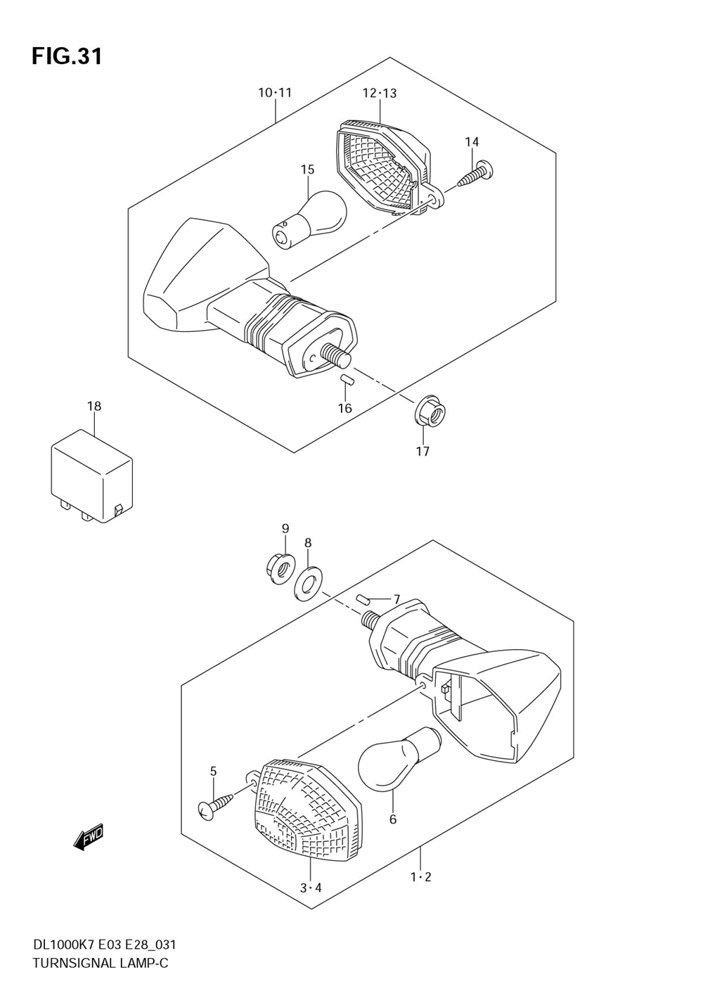 Turnsignal lamp