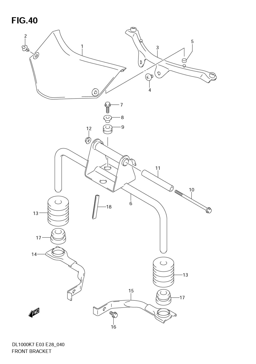 Front bracket