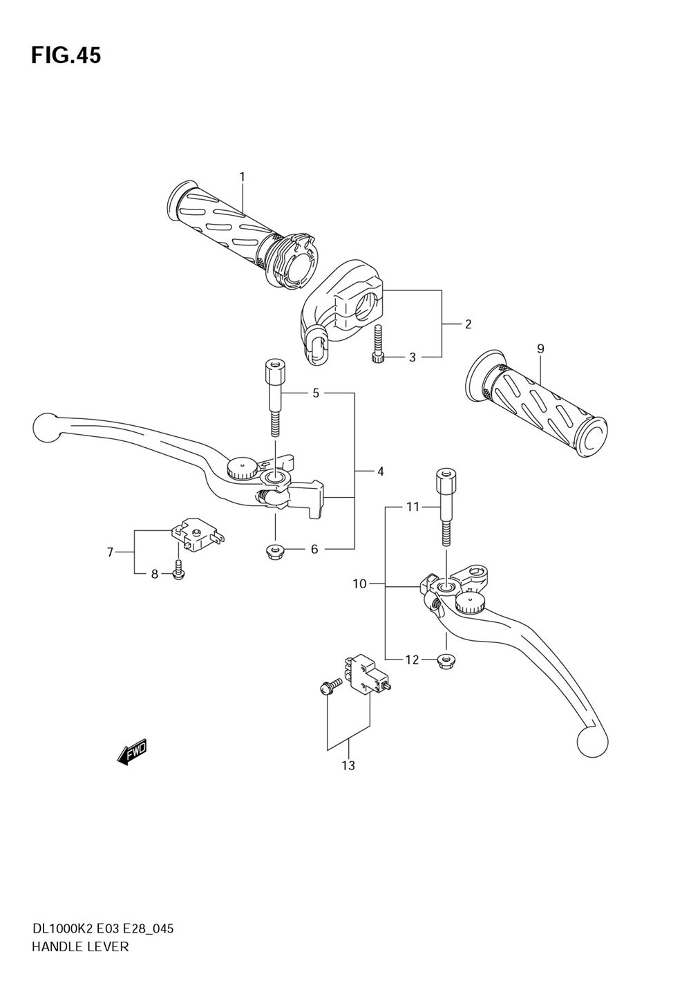 Handle lever